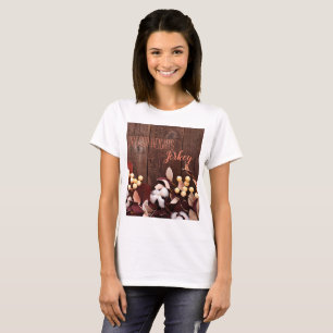 Ramificação de Algodão para Camiseta Personaliz