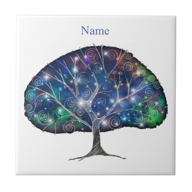 Ramificação suave Troço da árvore (Frente)