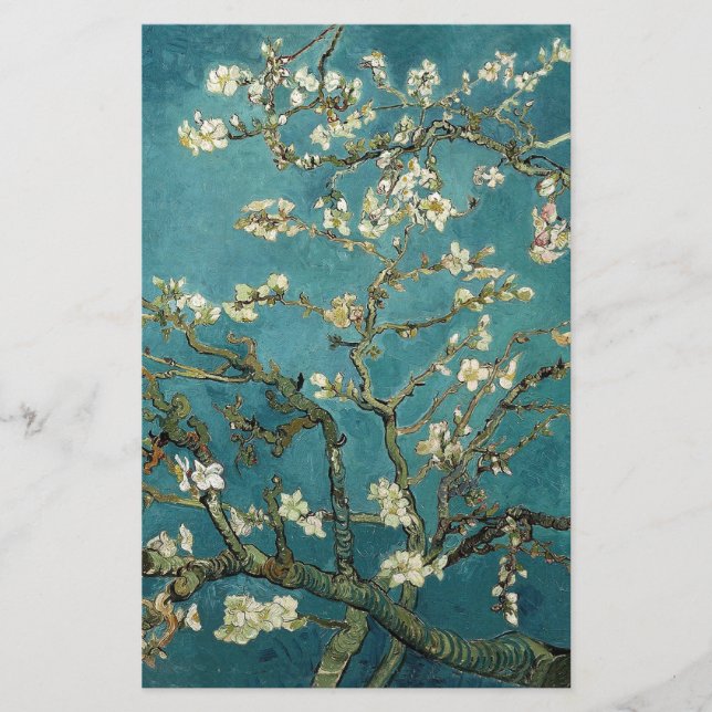 Ramificações De Amêndoa Van Gogh Em Bloom (Frente)