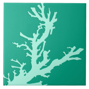 Ramo de coral - verde-lacre e espadilha