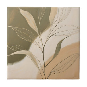 Ramo de Oliveira Elegante Abstrato