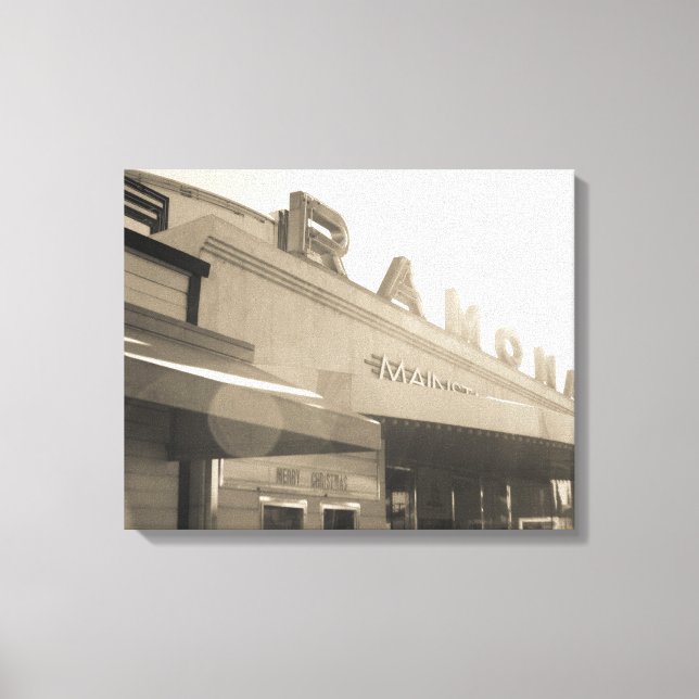 Ramona Theater Stretch Canvas Print (Frente)