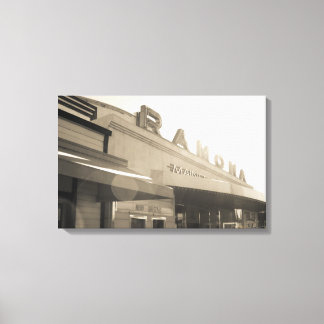 Ramona Theater Stretch Canvas Print
