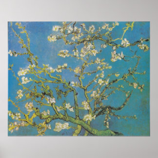 Ramos de Amendoeira de Van Gogh Impressão