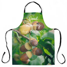 Ramos de carvalho com bolota