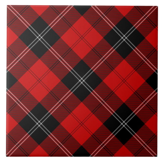 Ramsay tartan red xadrez (Frente)