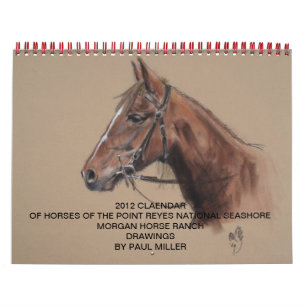 Ranch Morgan Horse 2012, calendário PRNS