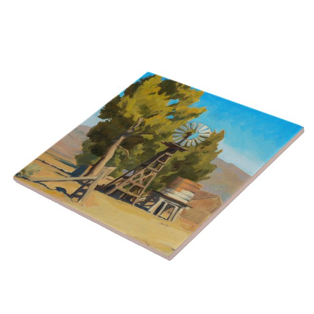 Ranch Windmill, Carson, Nevada por Maynard Dixon (Lateral)