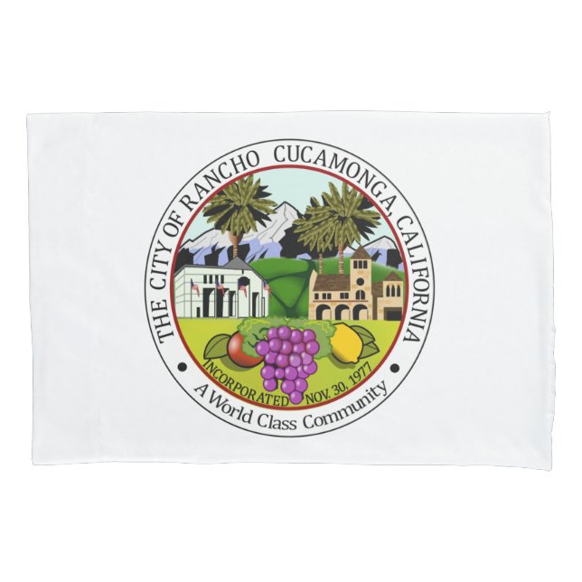Rancho Cucamonga (Califórnia) City Seal (Frente-Esquerda)