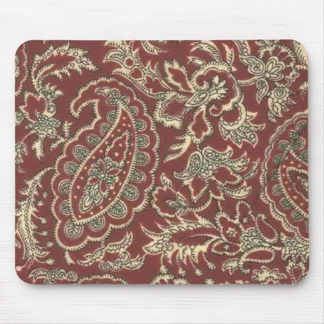Rancho ocidental Paisley Mousepad (Frente)