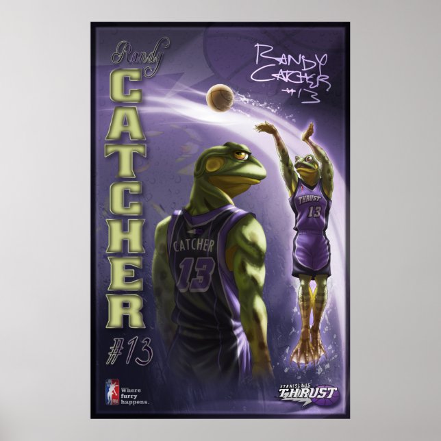 Randy Catcher Poster (Frente)