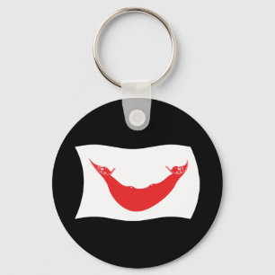 Rapa Nui Flag Chaveiro