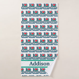 Rapariga A Esboçar No Coração Toalha