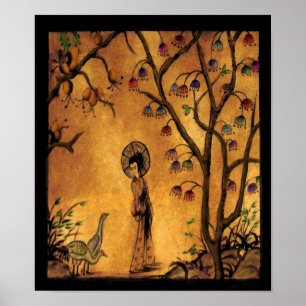 Rapariga Asiática ~ Impressão / Poster