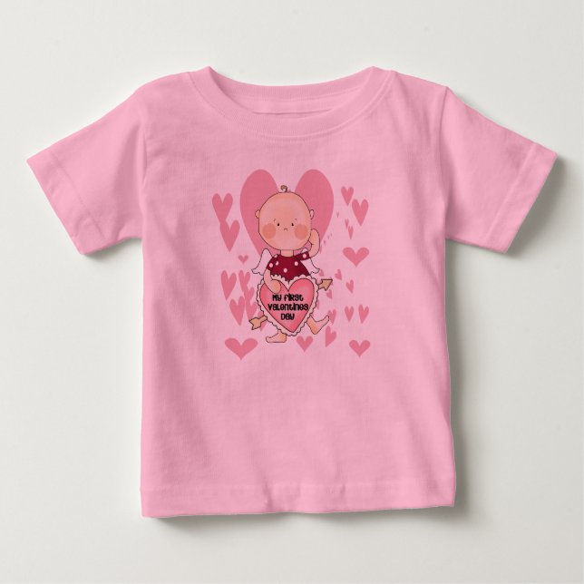 Rapariga Cupid 1rua Camisetas e presentes (Frente)