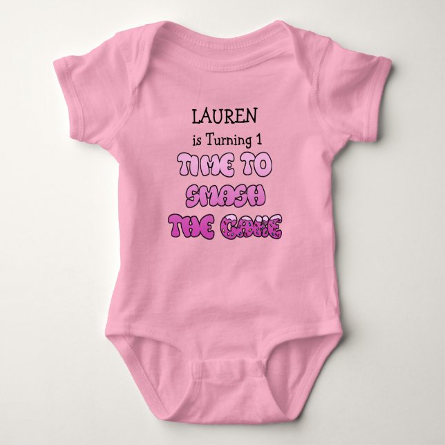 Rapariga de Aniversário, nome e idade, Camisa de B (Frente)