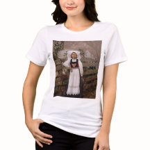 Rapariga de Harperigosa na Noruega