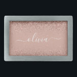 Rapariga do Monograma com Script Brilhante Preto-C<br><div class="desc">Rosa Dourado - Frasco de Belt. do Monograma do Script Glitter Brilhante Cor-de-Rosa Brilhante. Isso faz a formatura perfeita, doce 16 16, 18, 21rua, 40, 50, 60, 70, 80, 90, 100 anos, casamento, chá de panela, aniversário, chá de fraldas ou presente de festa de solteira para alguém que ama luxo...</div>