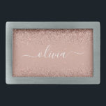 Rapariga do Monograma com Script Brilhante Preto-C<br><div class="desc">Rosa Dourado - Frasco de Belt. do Monograma do Script Glitter Brilhante Cor-de-Rosa Brilhante. Isso faz a formatura perfeita, doce 16 16, 18, 21rua, 40, 50, 60, 70, 80, 90, 100 anos, casamento, chá de panela, aniversário, chá de fraldas ou presente de festa de solteira para alguém que ama luxo...</div>