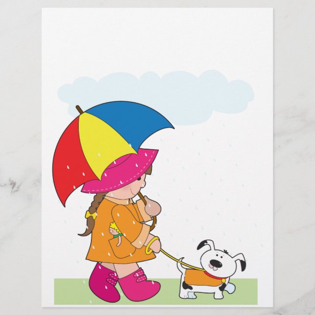 Rapariga em Chuva (Frente)