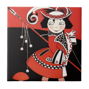 Rapariga em Vermelho