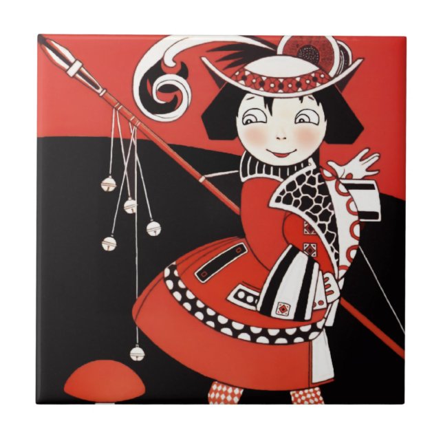 Rapariga em Vermelho (Frente)