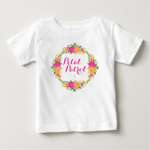 Rapariga Flor Camisa da Patrulha Petal Fraath Flor