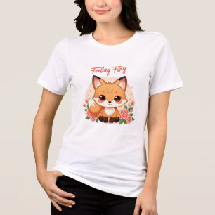 Rapariga Kawaii Fofa Com Rosas – Sentindo-se Ardil