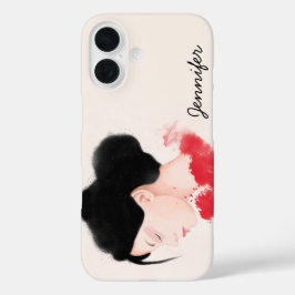 Rapariga Personalizada em Vermelho