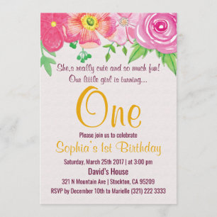 Rapariga Primeira 1rua Um Convite Para Festa de an