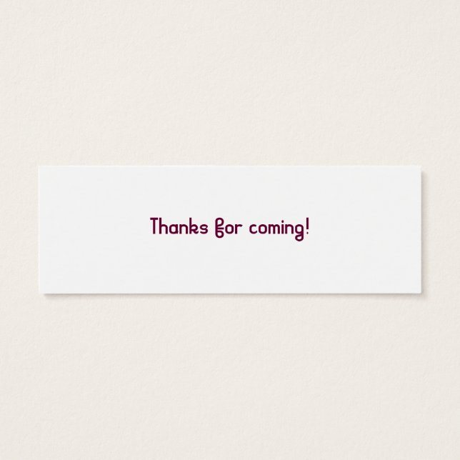 Rapariga Robot Obrigado Daqui Tags (Verso)