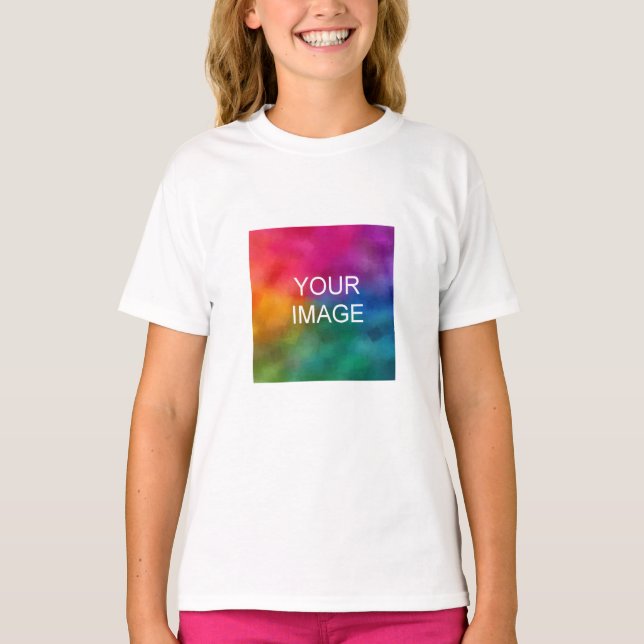 Raparigas Camisetas Frente E Design Traseira Adici (Frente)