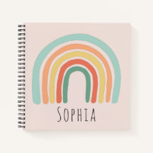 Raparigas Cute e Whimsical Boho Rainbow Kids