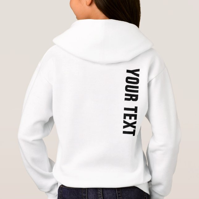 Raparigas Esporte Vestuário Traseira Impressão Adi (Verso)