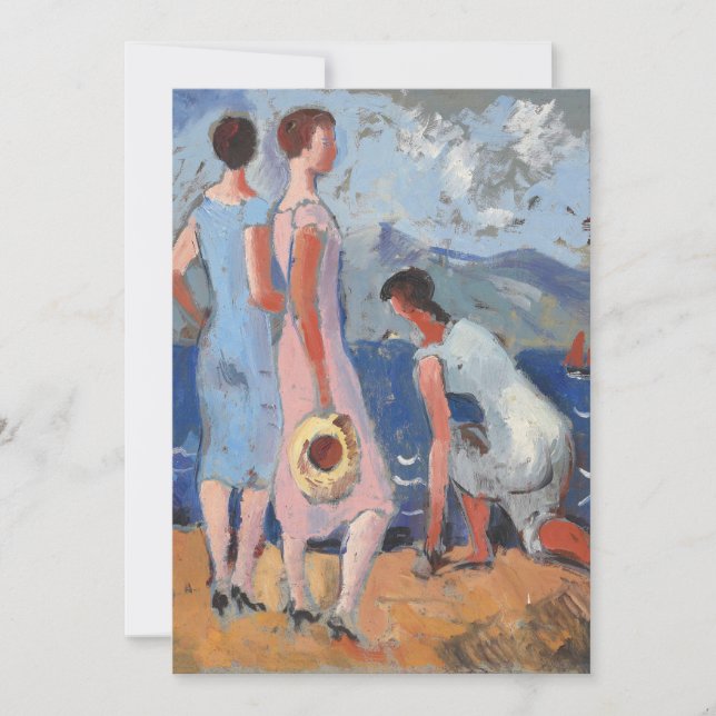 Raparigas pelo Mar | Christopher Wood (Frente)