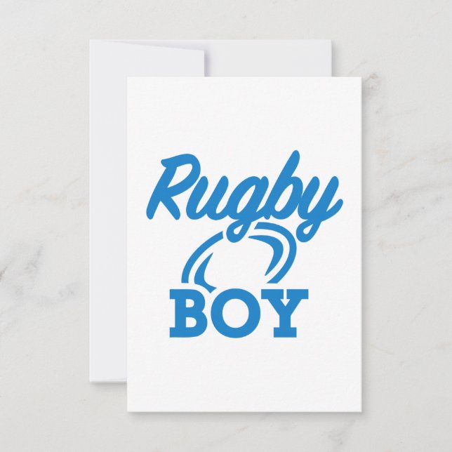 Rapaz do Rugby (Frente)