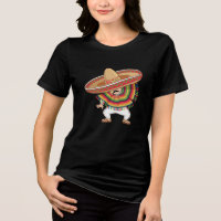 Rapaz Mexicano Dabbing Poncho Cinco de Mayo