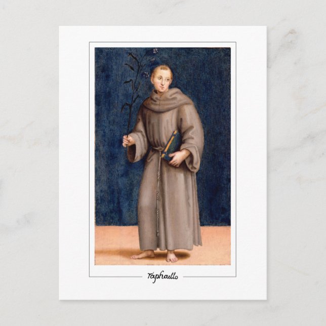 Raphael #14 - Cartão Postal de Arte Fina (Frente)