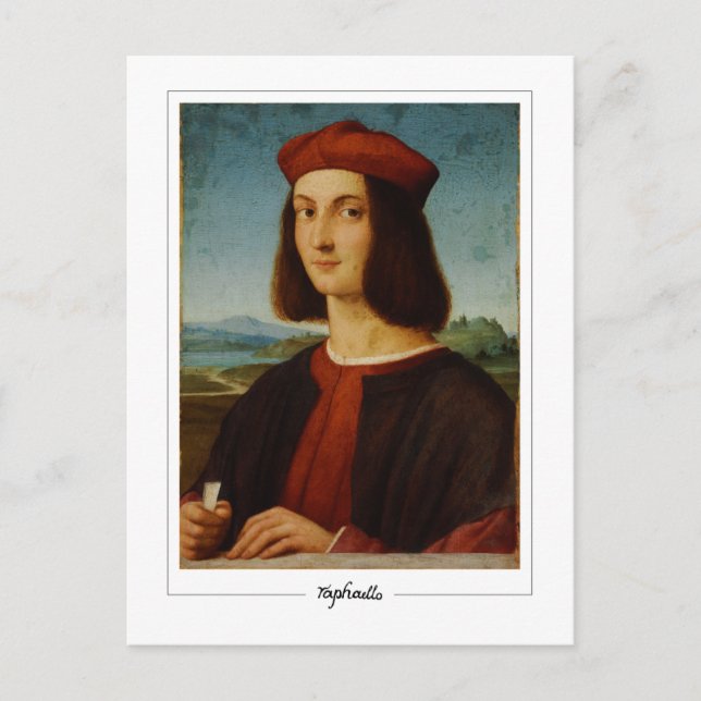 Raphael #15 - Cartão Postal de Arte Fina (Frente)