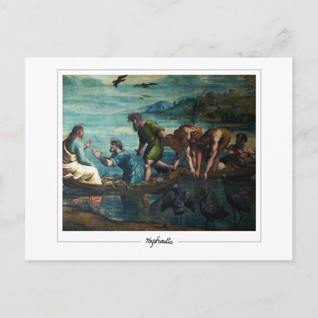 Raphael #18 - Cartão Postal de Arte Fina (Frente)