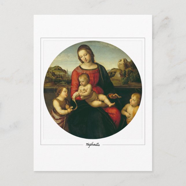 Raphael #19 - Cartão Postal de Arte Fina (Frente)