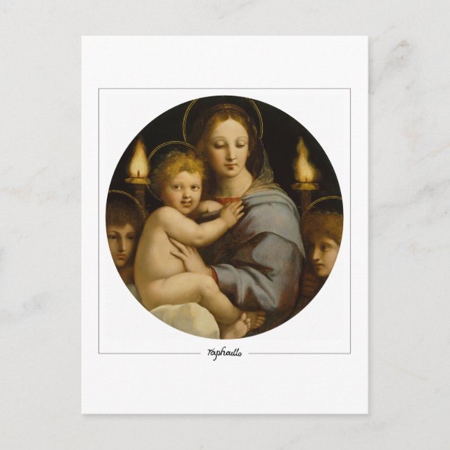 Raphael #8 - Cartão Postal de Arte Fina (Frente)