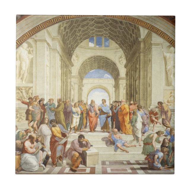 Raphael - A escola de Atenas 1511 (Frente)