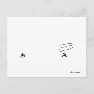 rápido cartão postal