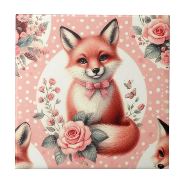 Raposa-Bebê-Floral (Frente)