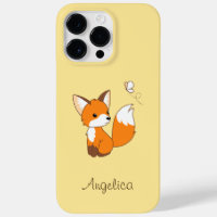 Raposa Bela Vendo Borboleta