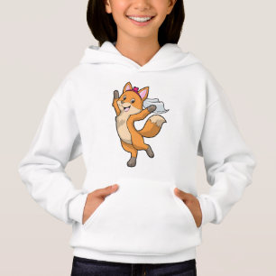 Raposa como Noiva com Véu & Coração
