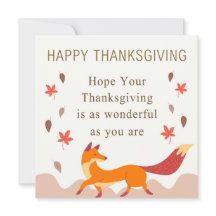 Raposa de outono Cura com Folhas Caindo em Cores C