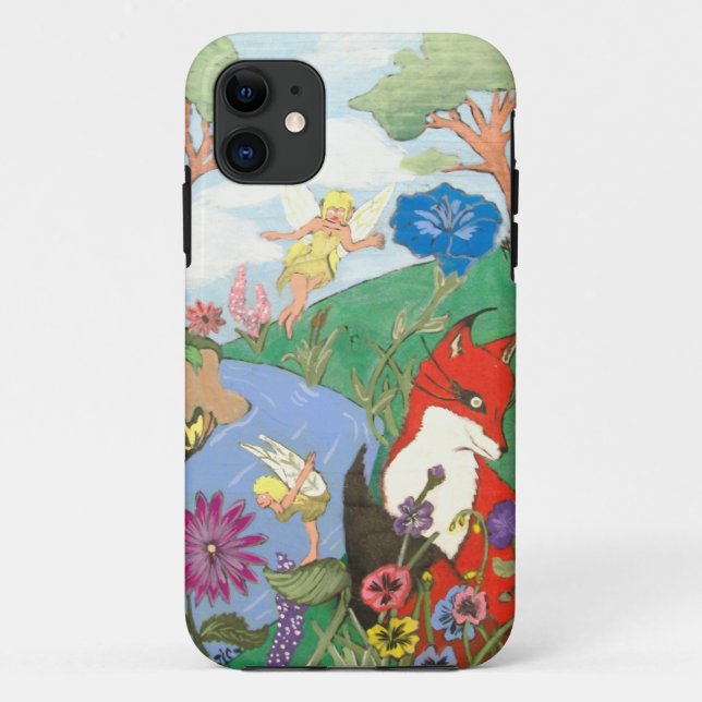 Raposa e Capas de iphone de Fada. (Verso)