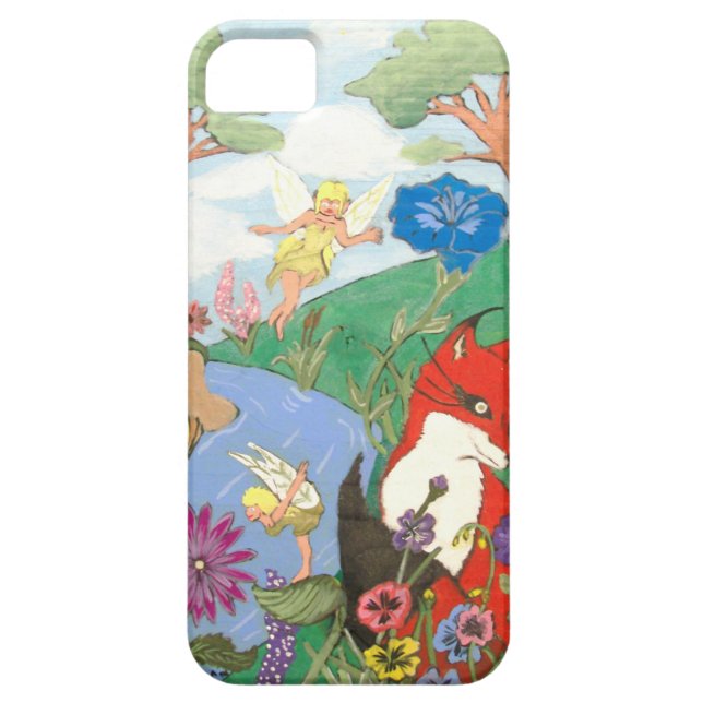 Raposa e Capas de iphone de Fada. (Traseira)